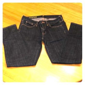 J. Crew woman’s Toothpick Stretch Jeans Size 27